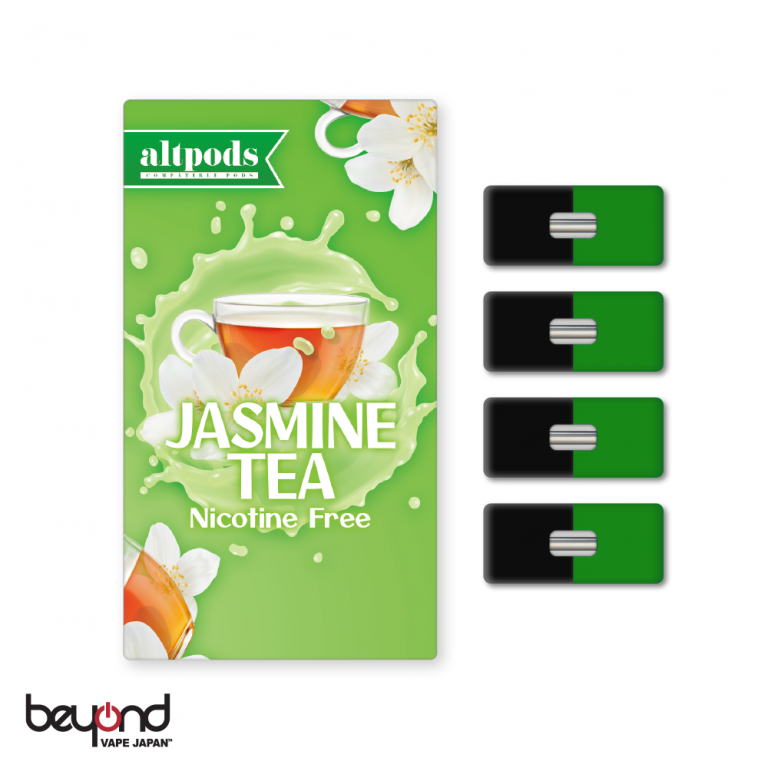 新発売!【altpods】ジャスミンティー(Jasmine Tea) - JUUL本体対応ノンニコチンカートリッジ