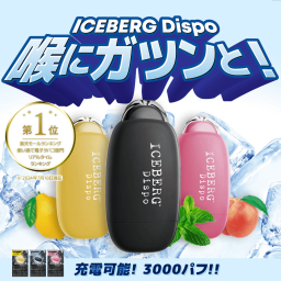 ICEBERG Dispo 使い捨て電子タバコ 定期便（サブスク）